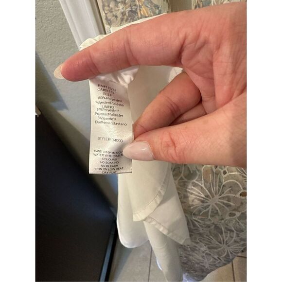 NWT Adelyn Rae Ditzy Floral Buttoned Midi Dress - Size Large - FD4000 - Picture 7 of 7